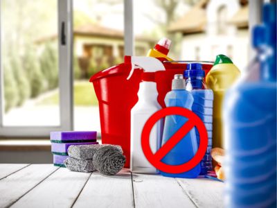 Avoid Harsh Cleaning Agents
